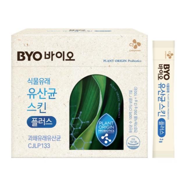 BYO 식물유래 유산균 스킨 플러스 100p, 200g, 1개