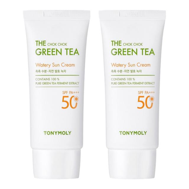 토니모리 더 촉촉 그린티 수분 선크림 Spf50+ Pa+++ 50ml 2개