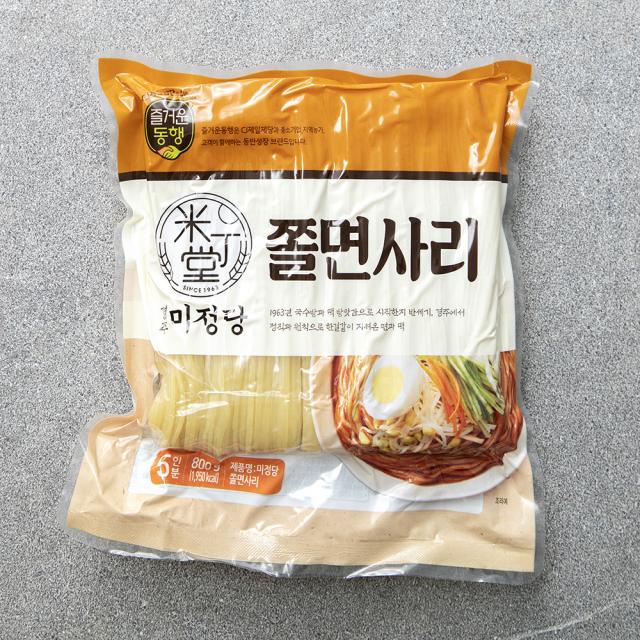 즐거운동행 미정당 쫄면사리, 800g, 1개