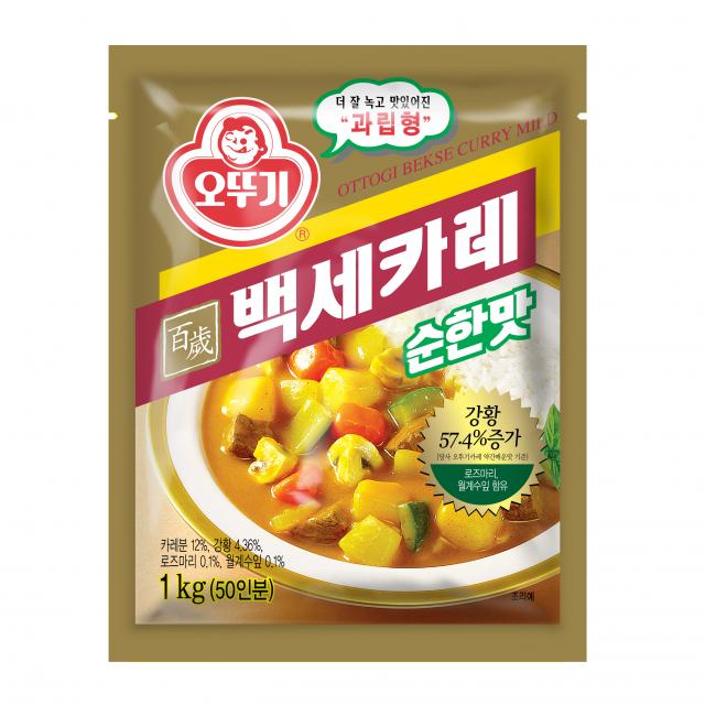 오뚜기 백세카레 순한맛 1kg 1개