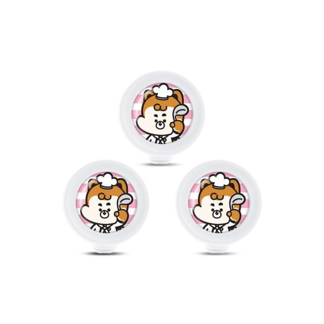 래핑찰리 이지 세이프 강아지 해충예방 클립 쉐프 찰리, 3.5ml, 3개