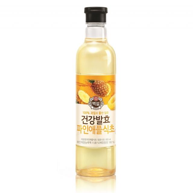 백설 100% 자연발효 파인애플 식초, 800ml, 1개