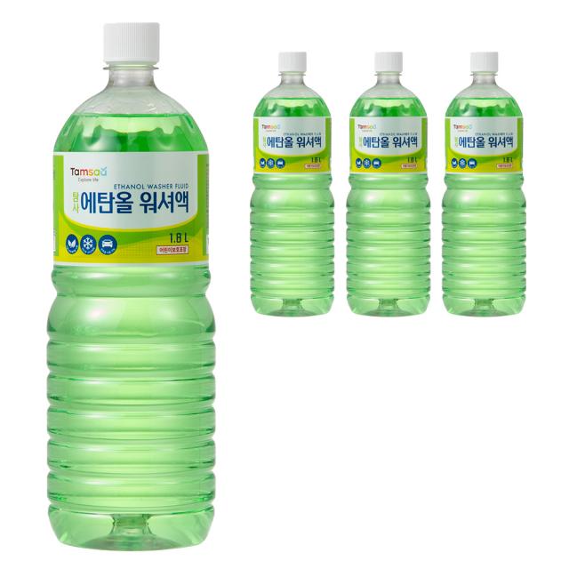탐사 에탄올 워셔액 1.8l 4개