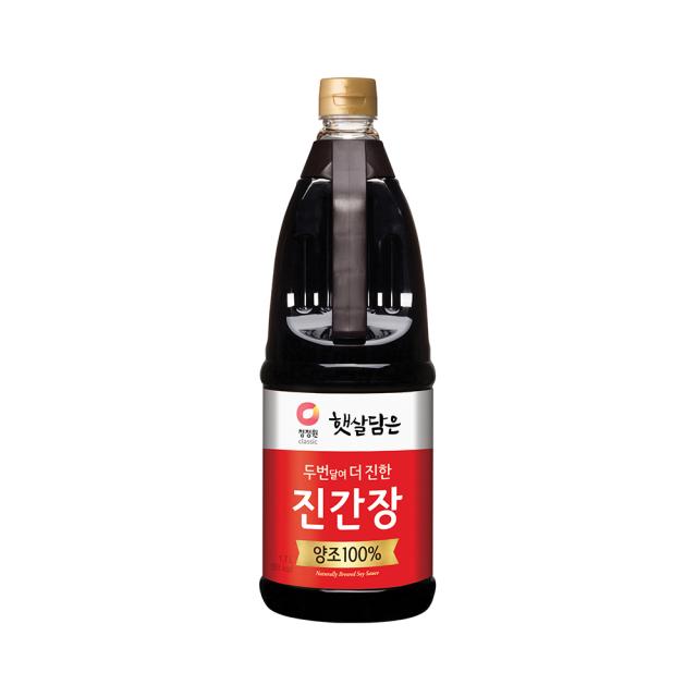 청정원 두번달여 더 진한 진간장, 1.7L, 1개