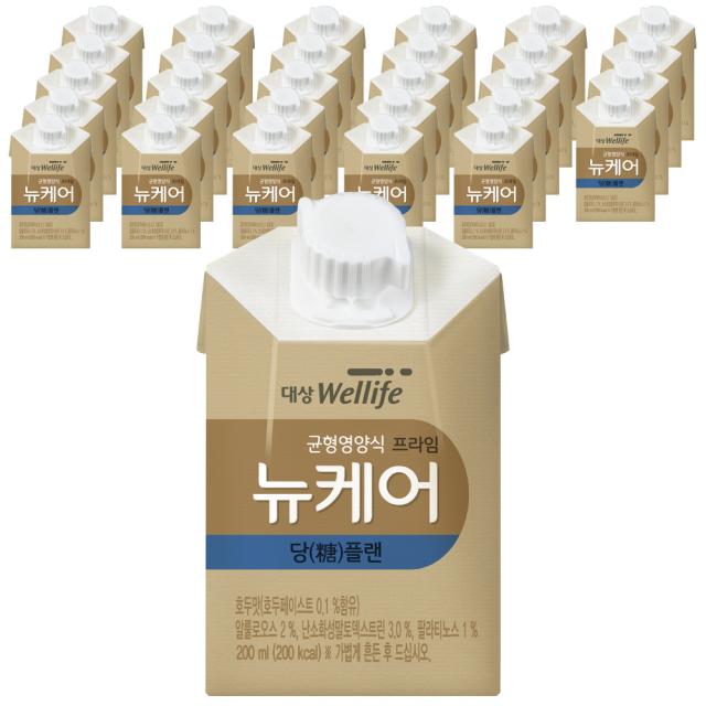 대상웰라이프 뉴케어 당플랜 당뇨환자영양식, 200ml, 30개