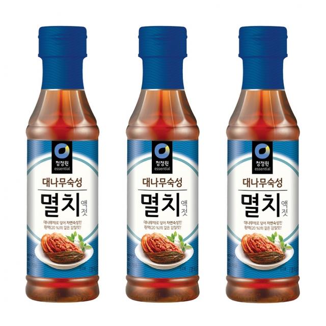 청정원 멸치액젓 500g 3개