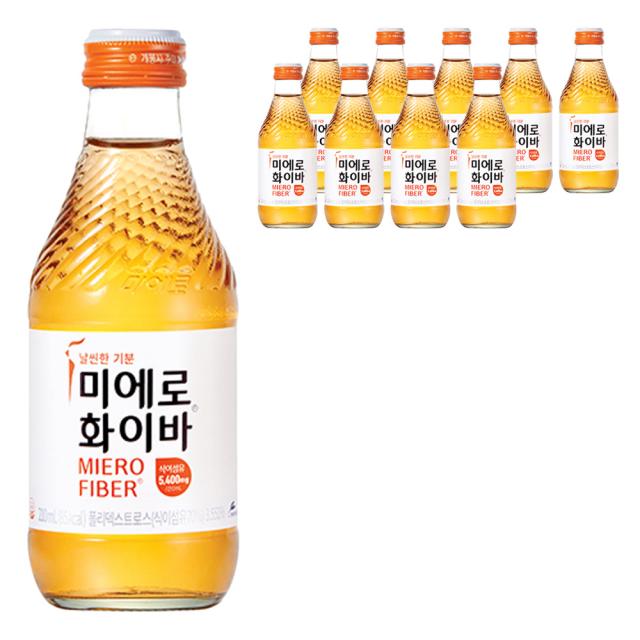 현대약품㈜ 현대 미에로화이바 210ml×10개입 210ml 1개