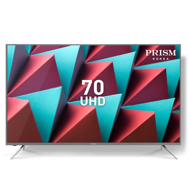 프리즘 4K UHD LED TV, 178cm(70인치), PT700UD, 스탠드형, 방문설치