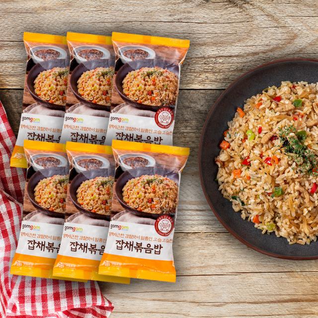 곰곰 잡채볶음밥 (냉동), 300g, 6개