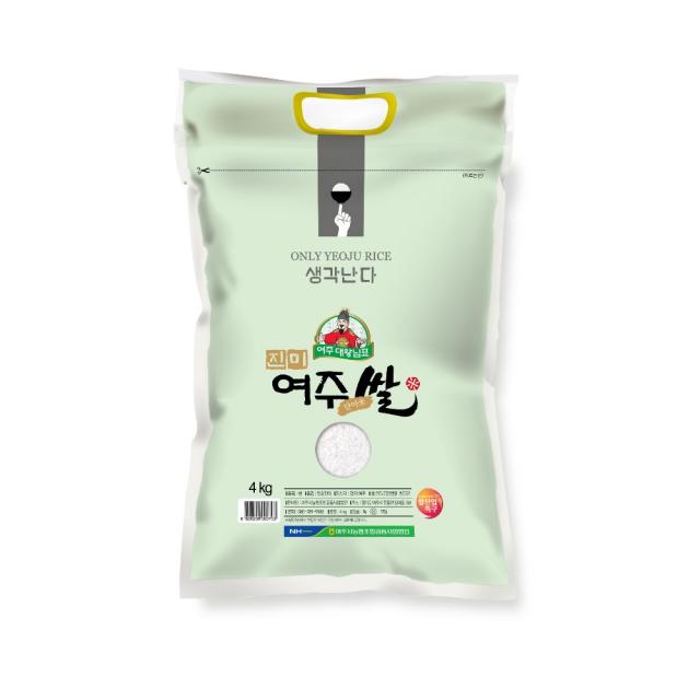 여주시농협 대왕님표 영호진미 여주쌀, 4kg, 1개