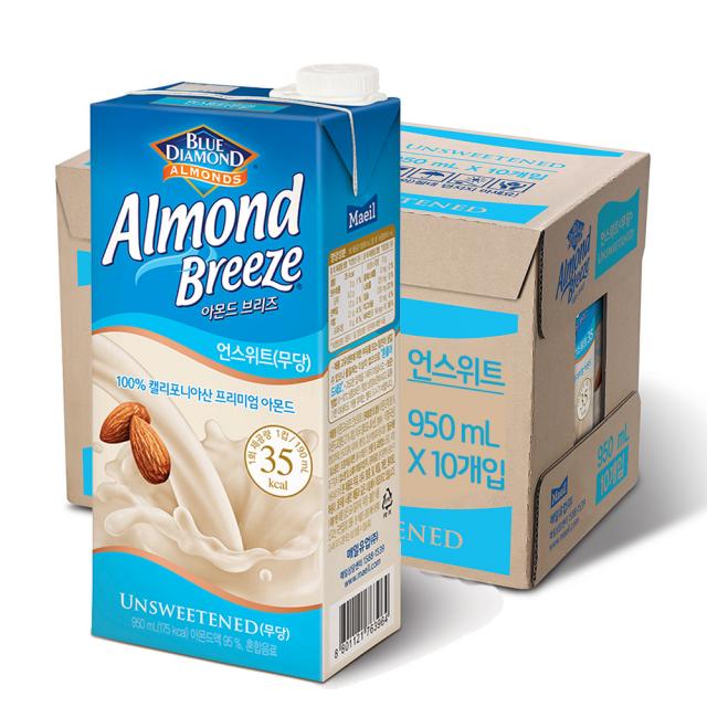 블루다이아몬드 아몬드 브리즈 언스위트 950ml 10개