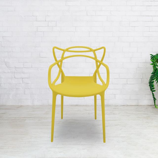 오에이데스크 아트 체어 머스타드