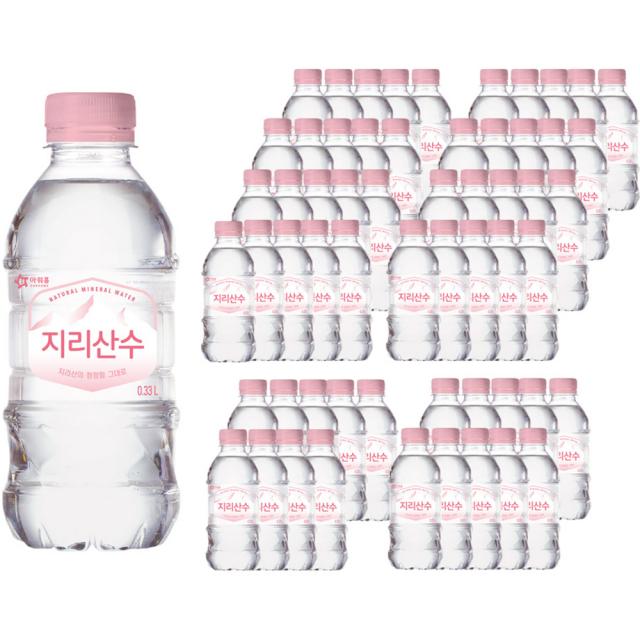 아워홈 지리산수 핑크, 330ml, 60개