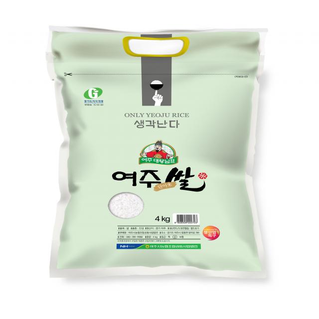 대왕님표 2019년산 여주 쌀 4kg 1개