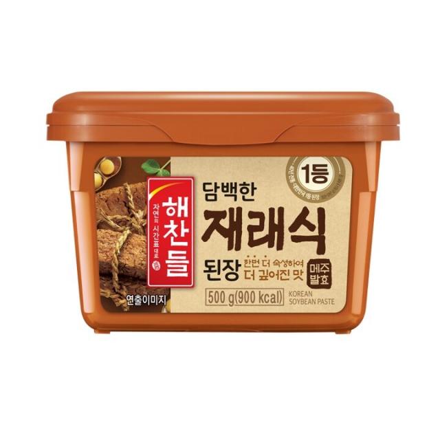 해찬들 재래식 된장, 500g, 1개