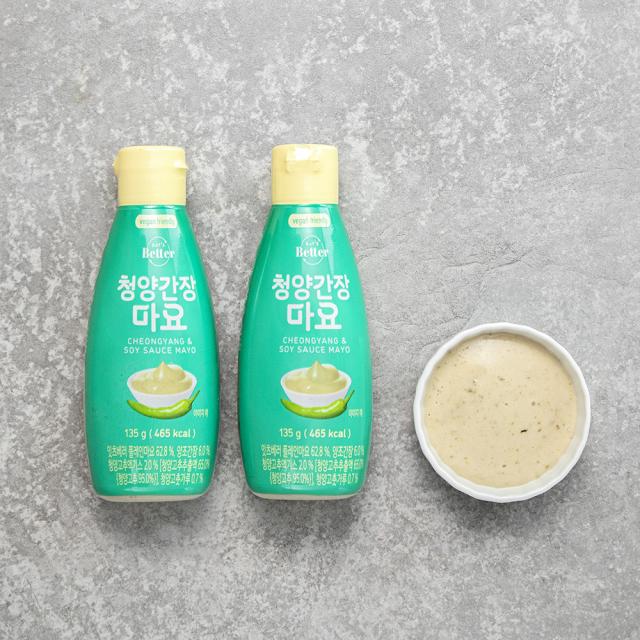 잇츠베러 마요미 청양간장 마요 소스, 135g, 2개