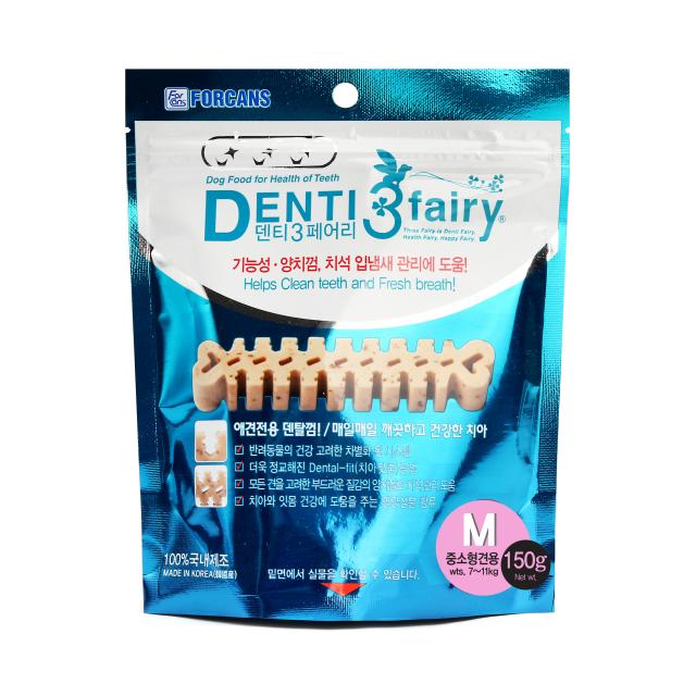 포켄스 덴티페어리 강아지 덴탈껌 M 1개 기능성 양치껌