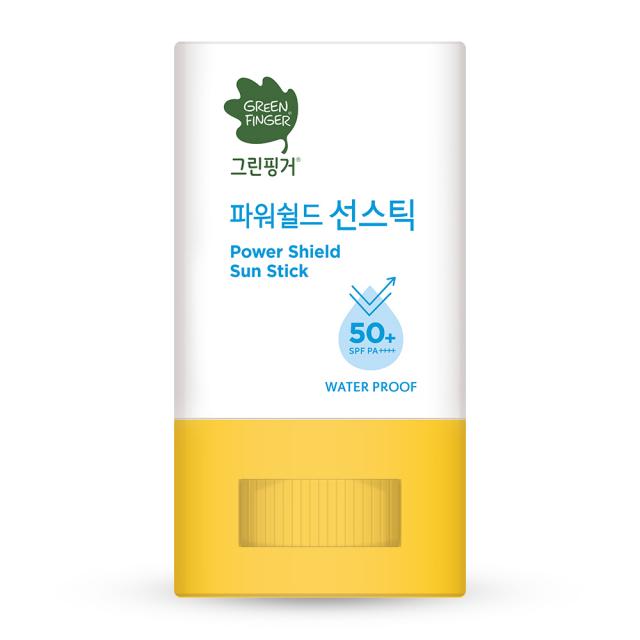 그린핑거 파워쉴드 선스틱 워터프루프 SPF50+ PA++++, 14g, 1개