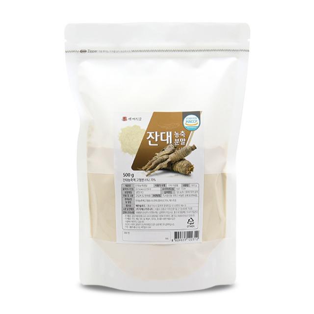 백세식품 잔대 농축분말, 500g, 1개