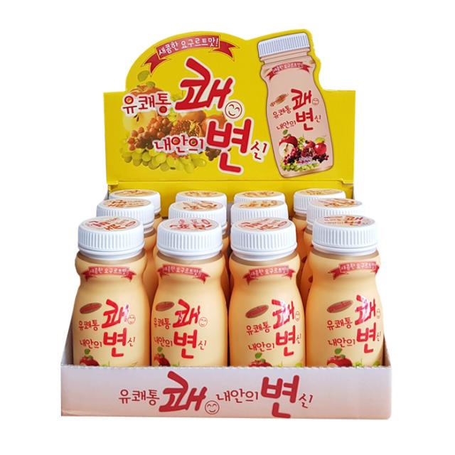 유쾌통쾌 내안의변신 프리미엄 음료, 100ml, 12개