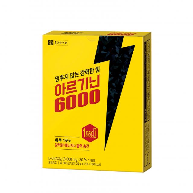 종근당건강 아르기닌6000 15p, 300g, 1개