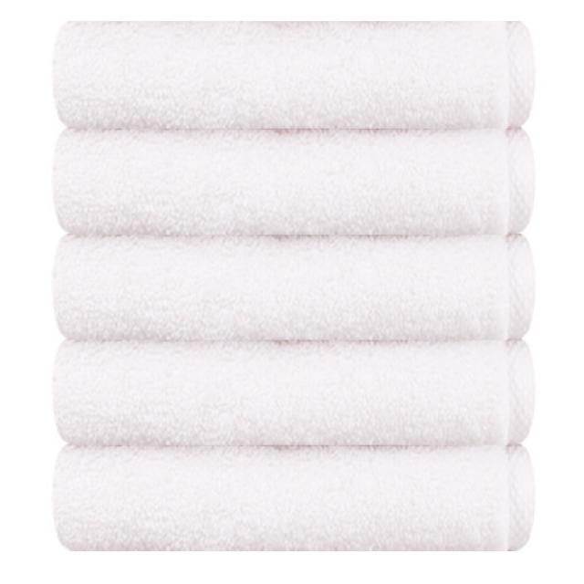 송월타월 팔로우 고급 호텔수건 200g 40수 코마사, 화이트, 5개