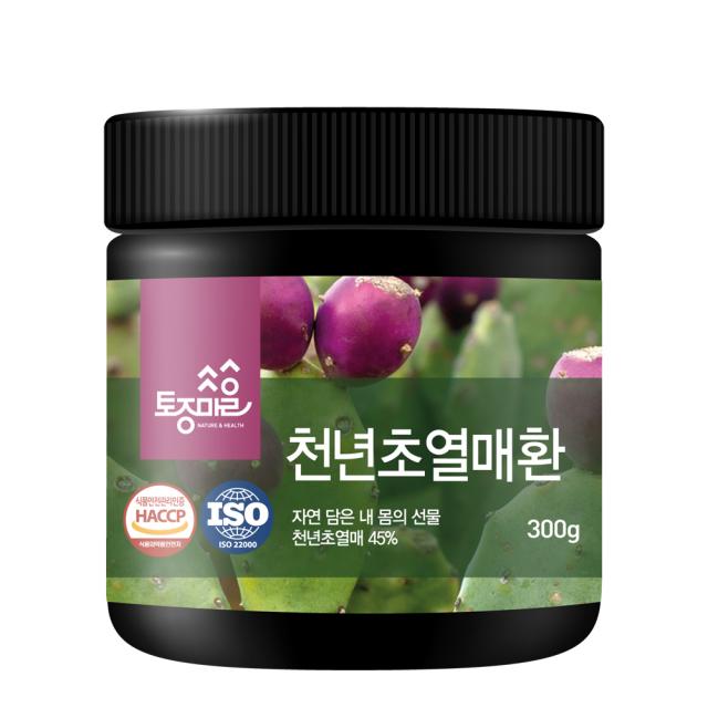 토종마을 천년초 열매환, 1개, 300g