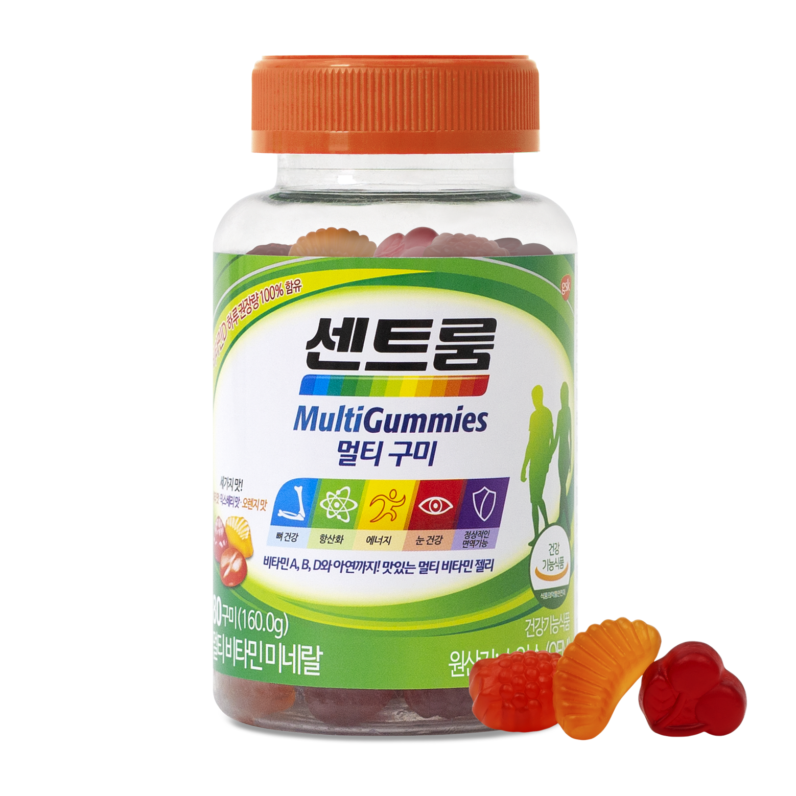센트룸 멀티 구미 160g 1개 80정