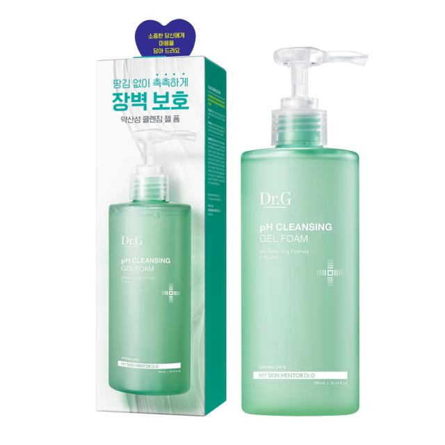 닥터지 약산성 클렌징 젤 폼, 300ml, 1개