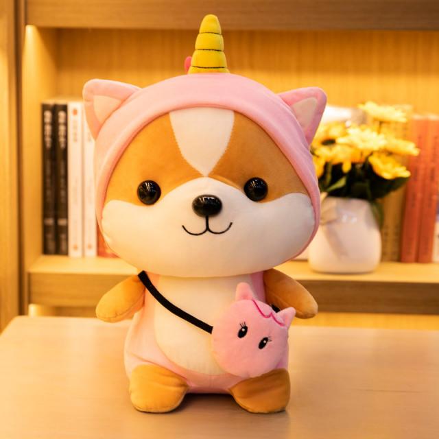 네이처타임즈 다람쥐 인형 유니콘, 혼합색상, 25cm