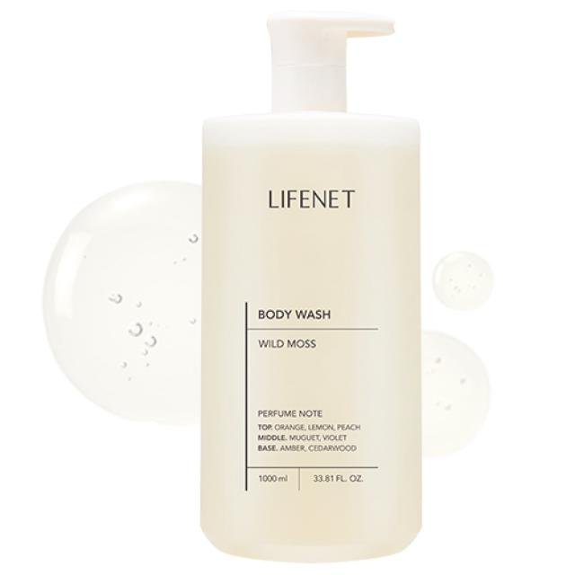 라이프넷 바디워시 와일드 모스, 1000ml, 1개