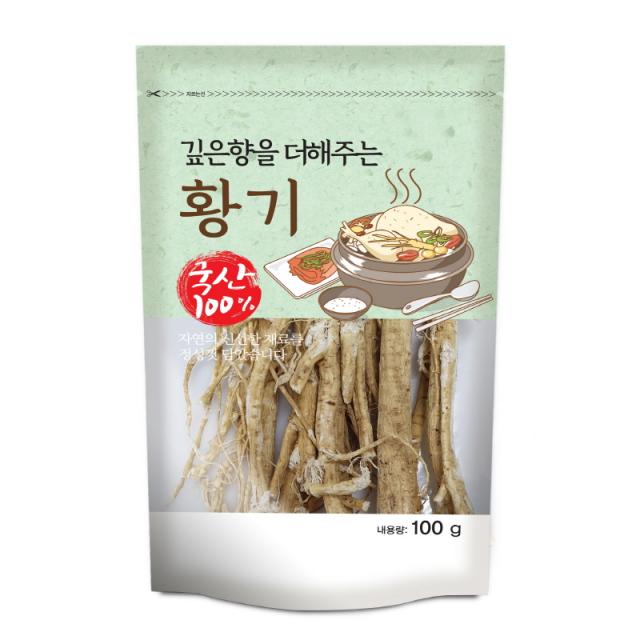 깊은 향을 더해주는 황기, 100g, 1개