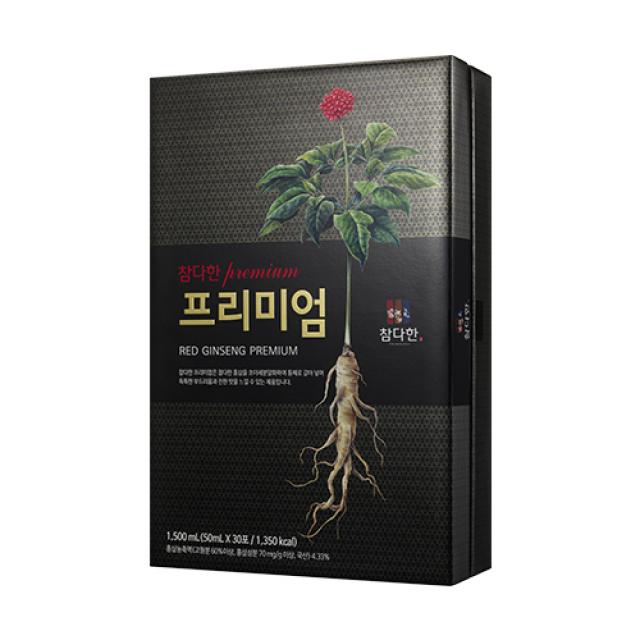 참다한 프리미엄 홍삼진액 30p 1500ml 1개