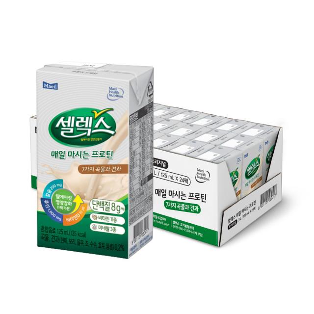 셀렉스 매일 마시는 프로틴, 125ml, 24개