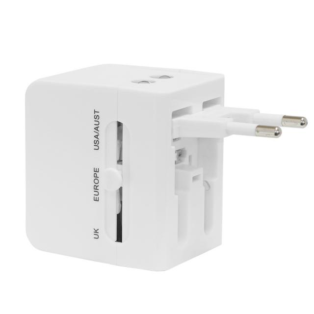 아이논 여행용 멀티어댑터 화이트 IN-TA210, 1개