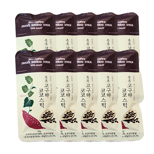 촉촉 고구마 코코스틱 10개 20g
