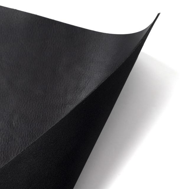 블랑플뢰르 가죽 조각 원단 블랙