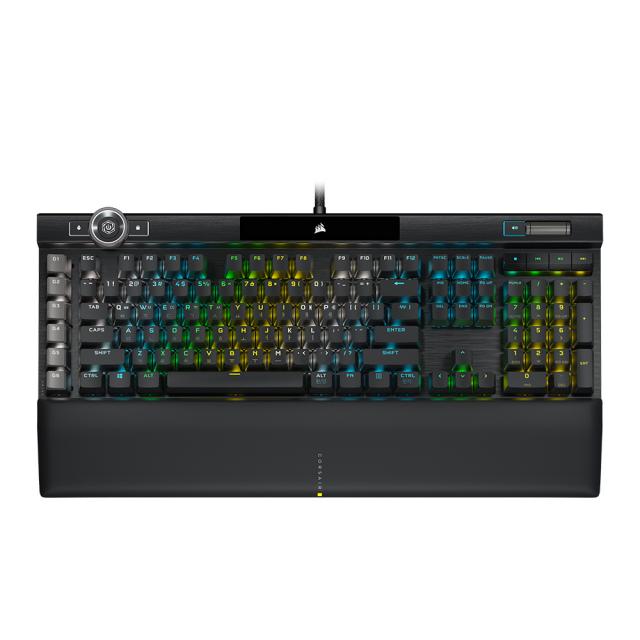 커세어 K100 RGB PBT 기계식 키보드 광적축, CH-912A01A-KR2 RGP0094, 일반형