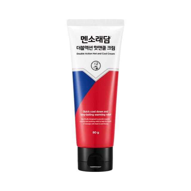 멘소래담 더블액션 핫앤쿨 크림 멘톨향, 80g, 1개