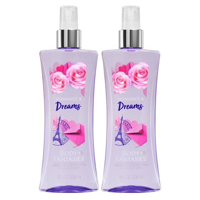 바디판타지 바디 스프레이 로맨스 앤 드림스, 236ml, 2개
