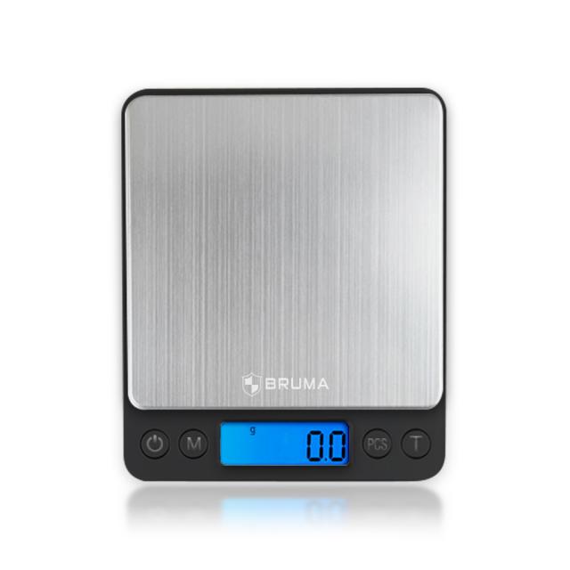 브루마 이유식 주방저울 블랙 500g, BS50