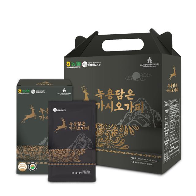 미쁨생활건강 녹용 담은 가시오가피 30p, 1개, 2100ml
