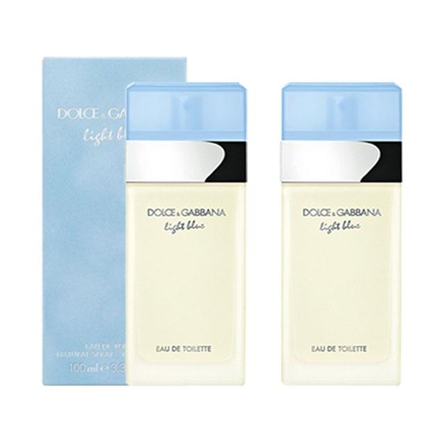 돌체앤가바나 라이트 블루 EDT 100ml +100ml 세트, 1세트