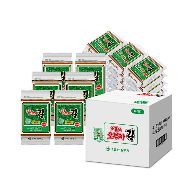 소문난오부자 파래 도시락김 36p, 1개, 180g