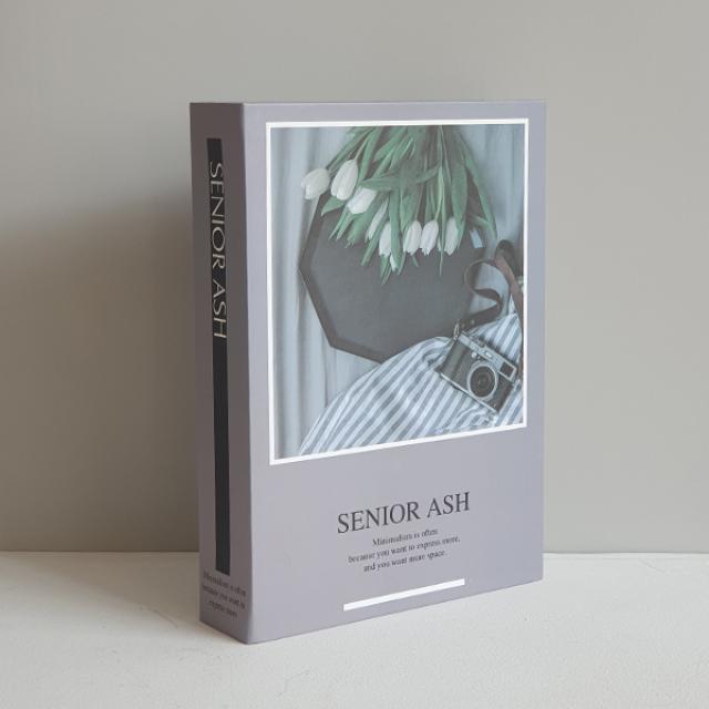 진심디자인 감성소품 모형책 Tm 11 카메라와 흰튤립