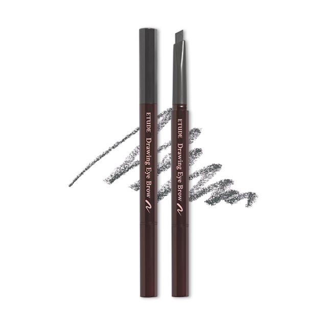 에뛰드 드로잉 아이브로우 오토펜슬 0.25g 4호 다크그레이 1개