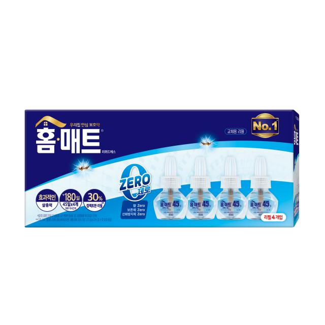 홈매트 리퀴드 제로 모기 살충제 리필 4p, 116ml, 1개