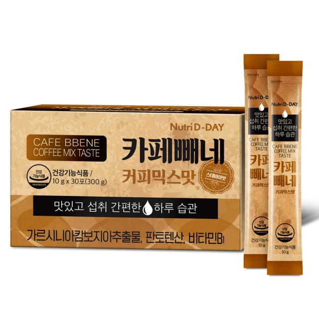 뉴트리디데이 다이어트 카페빼네 커피믹스맛 30p, 1개, 300g