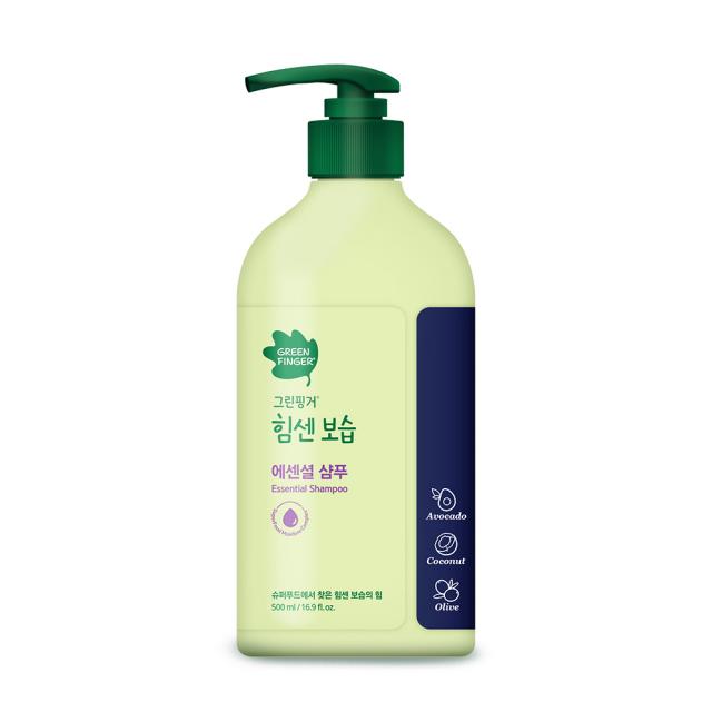 그린핑거 힘센보습 에센셜 유아 샴푸, 1개, 500ml