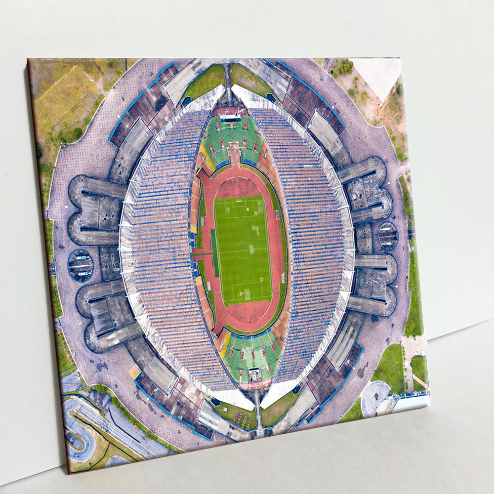 에이치티피 타일 하늘에서 본 경기장의 모습 C697